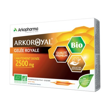 Arko Royal Gelée Royale 2500mg Bio 20 Ampoules